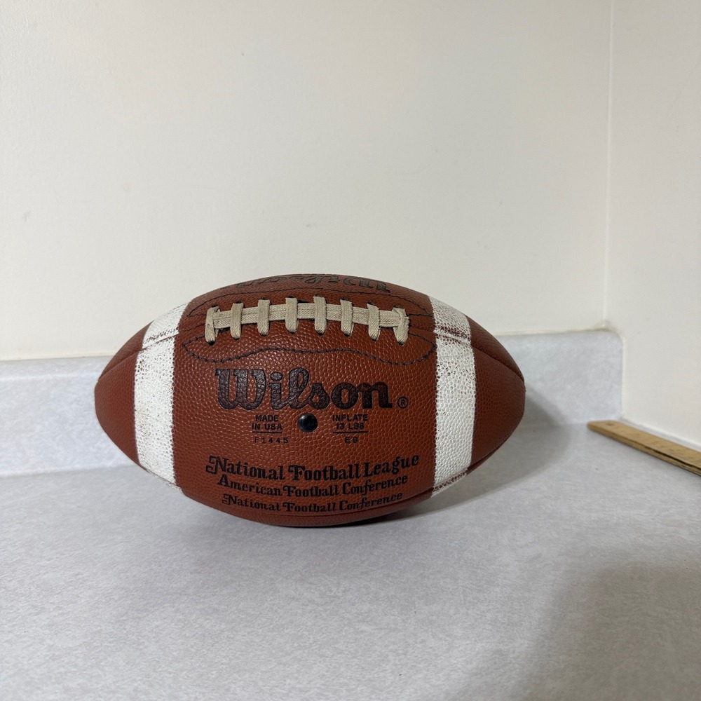 Wilson NFL National Football League AFC Official Size Football F1445 Brown